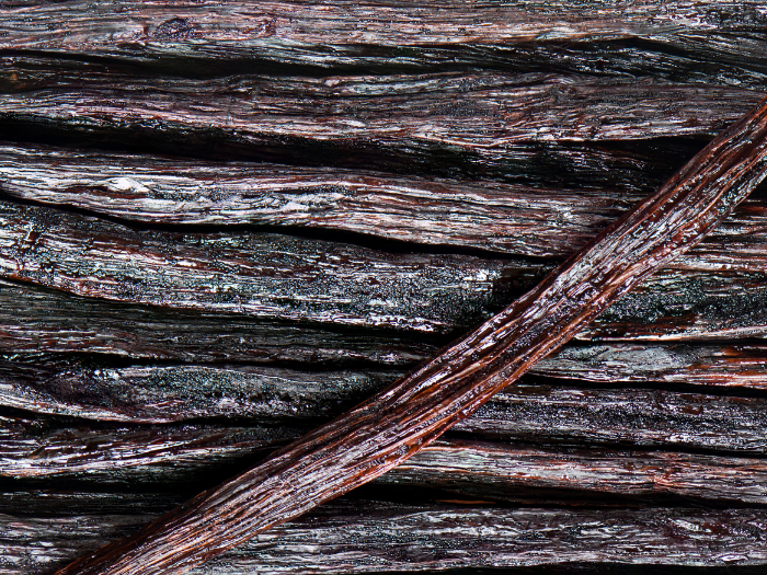 K&uuml;chenfertige Vanillestangen in Nahaufnahme